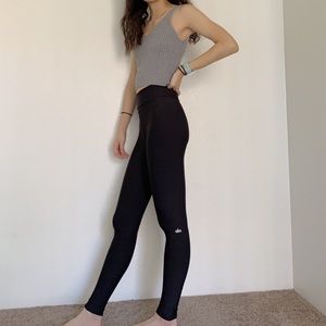 Super High Waisted Black Legging